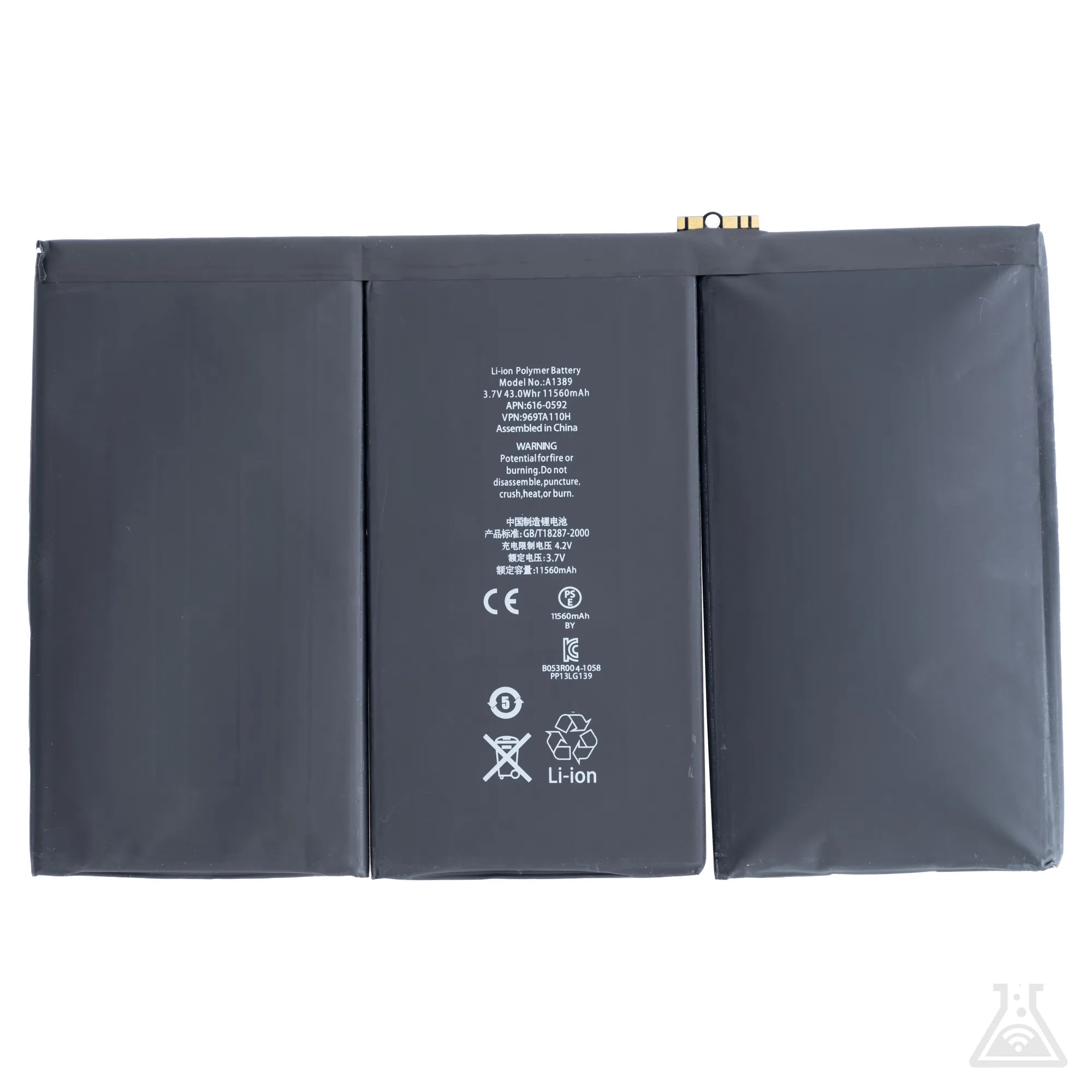 Replacement Battery Compatible For iPad 3 / iPad 4